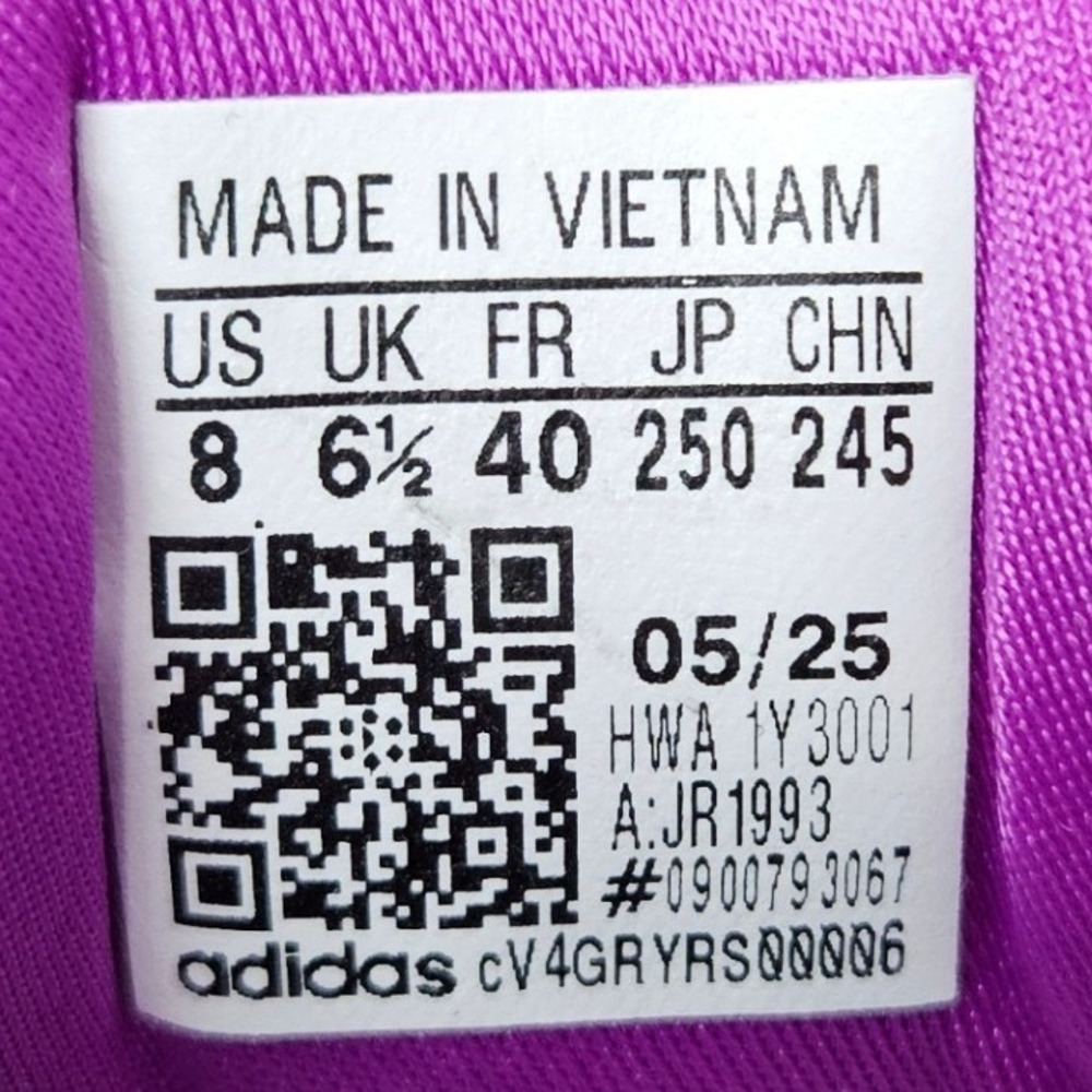 Adidas Ultraboost 1.0 W Running Shoes JR1993 Purple Blue White Women's Size 8 - Picture 8 of 10